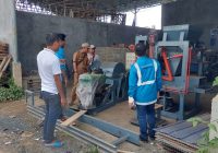 BUMDES di Desa Sungai Baru Miliki Alat Produksi Paving Blok dan Batako, Bantuan PT PLN UPK Asam-asam