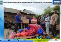Pemkab Banjar Berikan Bantuan Kepada Para Korban Kebakaran Desa Sungai Sipai RT 08