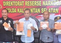 5 Tersangka Jaringan Narkoba Antarprovinsi Digulung Polda Kalsel, Sita Lebih 3 Kg Sabu dan Ratusan Butir Ekstasi