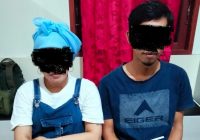 Pasutri di Satui Barat Digerebek Polisi Saat Asyik Mengisap Sabu