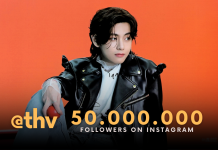 V BTS Jadi Artis K-Pop Tercepat Punya Pengikut Capai 50 Juta Follower di Sejarah Instagram