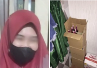 Ibu Rumah Tangga di Tanjung Selatan Jualan Miras Ditangkap Samapta Polres Tabalong
