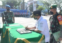 Danlanal Banjarmasin Tutup TMMD ke-114 Kodim 1007/Bjm di Sungai Gampa, Wali Kota Berterima Kasih kepada TNI