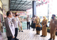Biro Organisasi Provinsi Kalsel Datangi Unit Pelayanan Polresta Banjarmasin