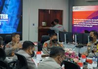 91 Command Center Mendapat Kunjungan AsOps Kapolri Pastikan Kesiapan Pengamanan KTT G20 Bali