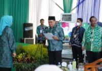Hj Wahyu Windarti Dikukuhkan Sebagai Bunda Literasi Tanah Bumbu