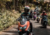 Keseruan Touring 7 Komunitas Yamaha, Jajal Rute Ke Pantai Pangandaran