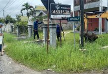 Camat Pahandut Palangkaraya Siap Tertibkan Bangunan di Atas Drainase
