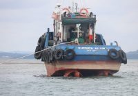 Kemenhub Evakuasi Kapal Tug Boat Tujuan Samarinda yang Terseret Angin Kencang