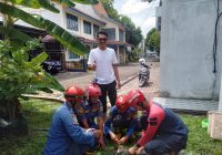 Biawak Masuki Rumah Dinas Bupati Banjar H Saidi Mansur di Martapura