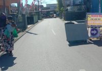 Jalan Gunung Sari di Simpang 3 Kantor Koramil 1007 Banjarmasin Ditutup 2 Hari