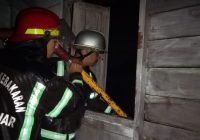 Rumah Habib Usman Hangus Terbakar di Kebakaran Sungai Paring Martapura Dini Hari