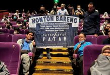 Satgas Wilayah Kalsel Gelar Nonbar Film Sayap-Sayap Patah