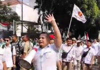 Daftarkan Gerindra ke KPU, Prabowo Singgung Pesan Jokowi