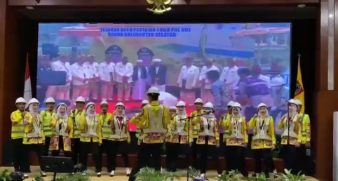 Paduan Suara Dinas PUPR Provinsi Tampil Memukau Membawakan Lagu 'Mars Bergerak"