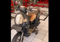 Nekat Servis Sepeda Motor Scoopy Terbakar, Harga Total Bikin Syok