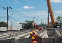 Pembangunan Jembatan Sungai Liang Anggang 66,8%, Akhir September Ditarget Kelar