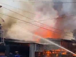 Satu Orang Alami Luka Bakar di Kebakaran Warung Soto Lamongan di Jalan Kemuning Banjarbaru