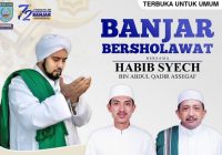 Banjar Bersholawat Hadirkan Habib Syech di RTH Ratu Zalecha Martapura, Catat Jadwalnya
