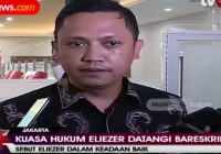 Penjelasan Kurang Mantap, Pengacara Baru Bharada E, Ronny Talampessy Dicurigai Netizen Lebih Mudah 'Dikendalikan' Dibandingkan Deolipa Yumara
