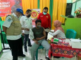 Agar Makin Kebal Virus, BIN Kalsel Kembali Gelar Vaksinasi Massal COVID-19 untuk Pelajar di Banjarmasin