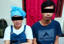Pasutri Ini Simpan Sabu di Ruang Keluarga