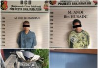 Bobol Bengkel di Kuin Cerucuk, MR dan MA Harus Berurusan dengan Polisi