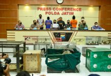 304 Satwa Liar Disita Polda Jatim, Jual Beli Capai Rp 20 Juta