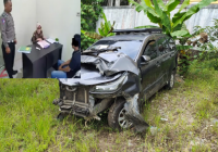 Warga Sungai Andai Sopir Mobil Travel Maut Nyebur di Sungai Pugaan Tabalong Resmi Ditahan