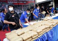 Sopir Ekspedisi Diupah Rp 75 Juta Bawa Enam Karung Ganja