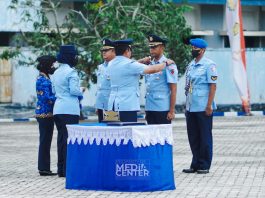 Kolonel Pnb. V. Endy Hadi Putra Jabat Danlanud Syamsudin Noor