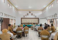 Bahas Pertanahan, Sekdako Banjarbaru Kumpulkan Camat dan Lurah di Aula Kelurahan Guntung Manggis