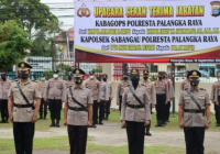 Sertijab Kabag Ops Polresta Palangka Raya dan Kapolsek Sabangau Bergeser
