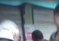 Kecelakaan Lalu Lintas R4 vs R2 di Jalan Gerilya, Sopir Nyaris Diamuk Warga