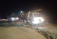 Kondisi Terkini Jalan Longsor di Km 171 Kecamatan Satui Tanah Bumbu Sudah Bisa Dilalui R4 dan R2