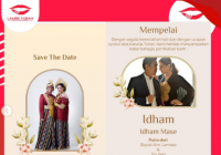 Beredar, Undangan Artis Catherine Wilson Dinikahi Anggota DPRD Sidrap 1 Oktober