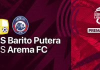 Link Live Streaming Barito Putera vs Arema FC, Live Indosiar dan Vidio.com Malam ini Mulai Pukul 21.00 Wita