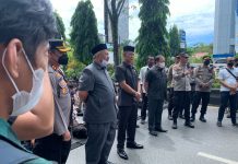 Jawaban Aksi Penolakan Kenaikan BBM Mahasiswa LSISK di DPRD Kalsel Berujung Kekecewaan
