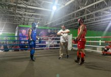 Persiapan Porprov Ke-XI 2022, Atlet Muay Thai Ikuti Pertandingan Ekshibisi