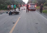 Laka Dua Orang Terkapar di Jalan Trans Kalimantan Km 18 Basarang Kalteng