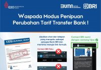 Perubahan Tarif Transaksi BRI Bikin Wawan Resah, Ternyata HOAX
