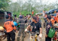 Satu Korban Longsor di Desa Buluh Kuning Kotabaru Ditemukan, Tim Curiga Lalat Berkerumun