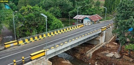 Perbaikan Jembatan Mandiangin Selesai, Kembangkan Destinasi Wisata dan Dorong Perekonomian Warga