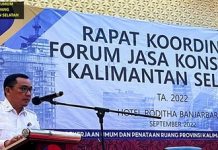 Dinas PUPR Provinsi Kalsel Gelar Rapat Koordinasi Forum Jasa Konstruksi, Ini Tujuannya