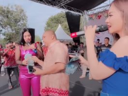 Si Goyang Pecut Lia Callia Juga Dapat Saweran Ratusan Juta dari Bos Kalimantan