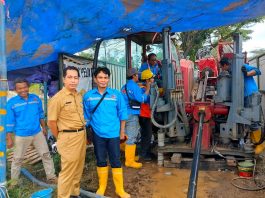 Pemasangan Pipa Jaringan Distribusi Air Banjar Bakula di Trikora Ditarget Selesai Desember 2022