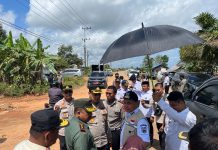 Longsor di Satui Barat, Selain Runtuhkan Sebagian Badan Jalan Juga Ratusan Jiwa Terdampak