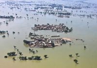 Banjir Bandang Parah Akibatkan Sejumlah Wilayah Provinsi Sindh Pakistan Bak Danau Seluas 100 Kilometer Persegi