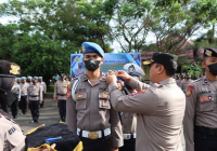 Kapolres Tanah Laut Pimpin Apel Pasukan Operasi Zebra 2022