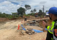 Komisi III DPRD Kalsel Datangi Dirjen Minerba Soal Jalan Km 171 Satui Longsor Akibat Tambang